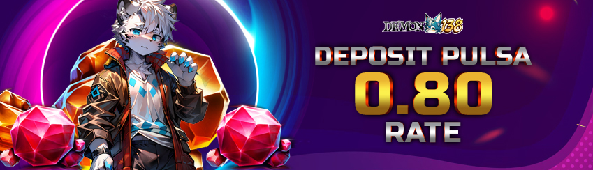 DEPOSIT PULSA RATE 0.80
